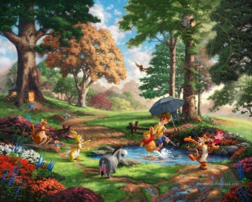the fall or the accident Tableau Peinture - Winnie The Pooh I TK Disney